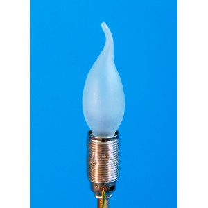 Glühbirne 230Volt E14 Frosted TIP-Candle